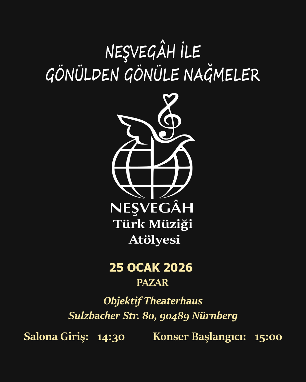 Konser afişi
